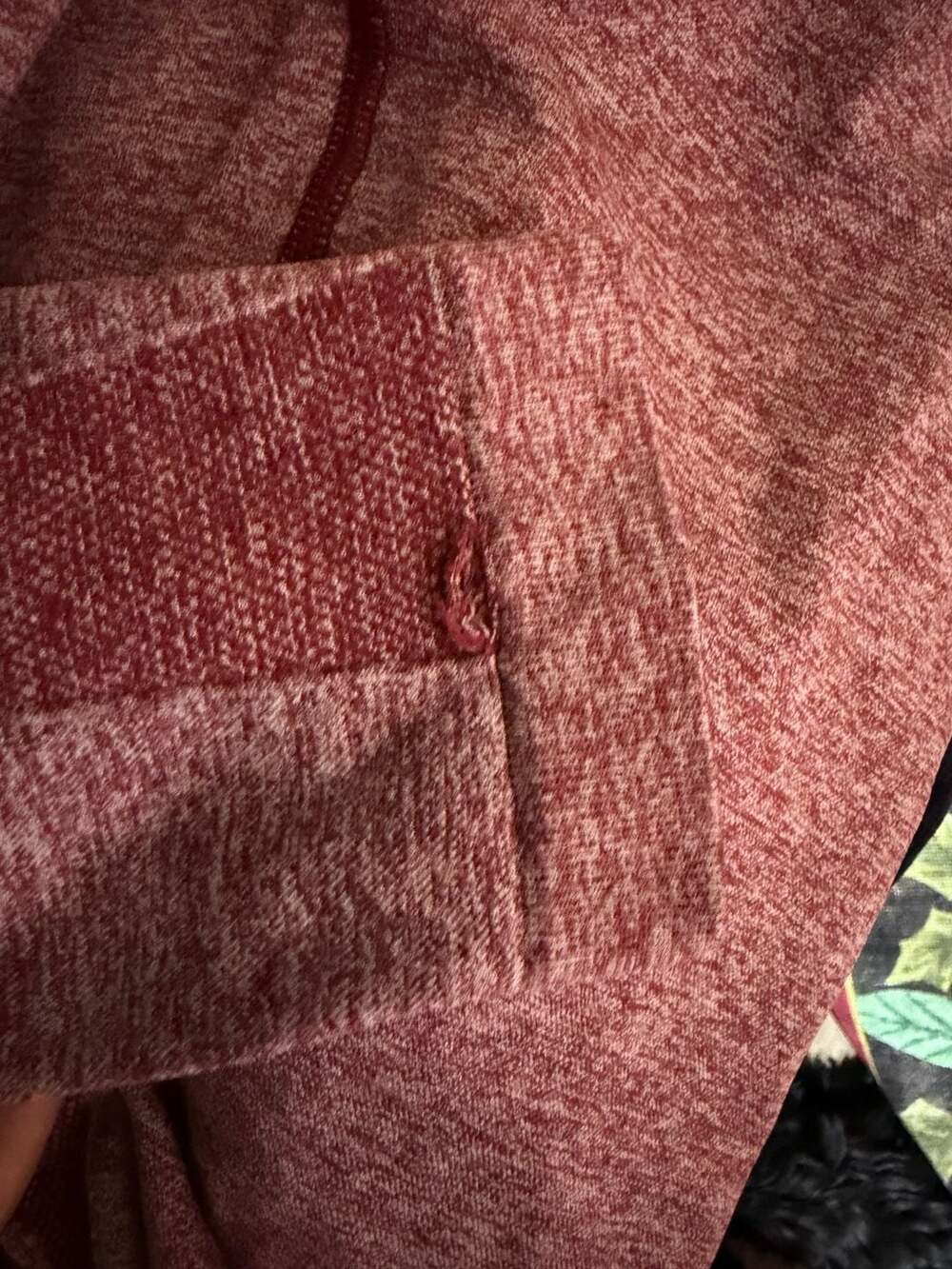 Gymshark Flex High Waisted Seamless Leggings in Berry Rose Marl - Picture 4 of 4